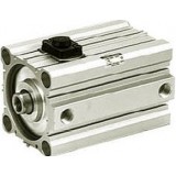 SMC Linear Compact Cylinders CQ2-Z C(D)BQ2, Compact Cylinder, Double Acting, Single Rod, End Lock